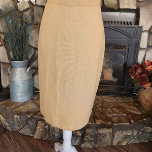 St. John Tan Skirt